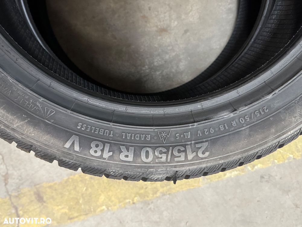 Vând 2 anvelope 215/50/18 semperit de iarnă noi - 4