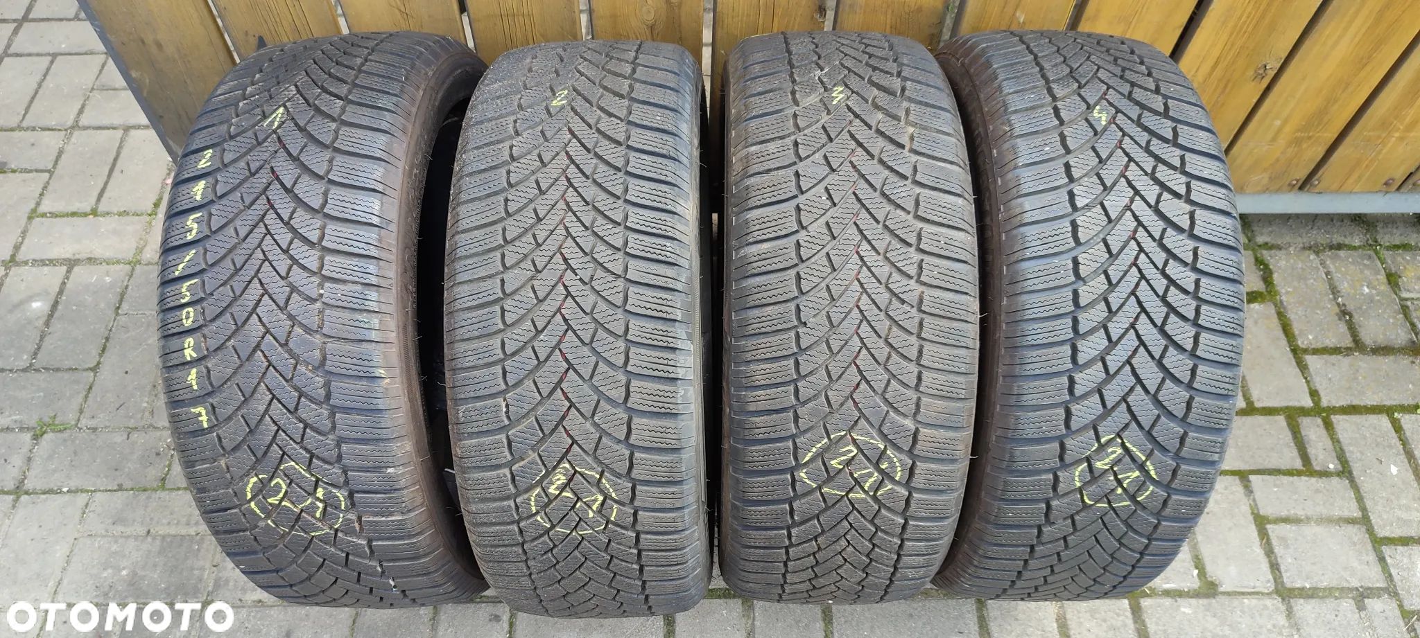 OPONY ZIMOWE 215/50R17 BRIDGESTONE BLIZZAK LM005 (1120) ZIMA KOMPLET 4 SZTUKI - 1