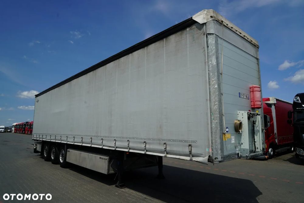 Schmitz Cargobull FIRANKA / STANDARD / KOSZ NA PALETY / OŚ PODNOSZONA / PLANDEKA ZBROJONA - 8