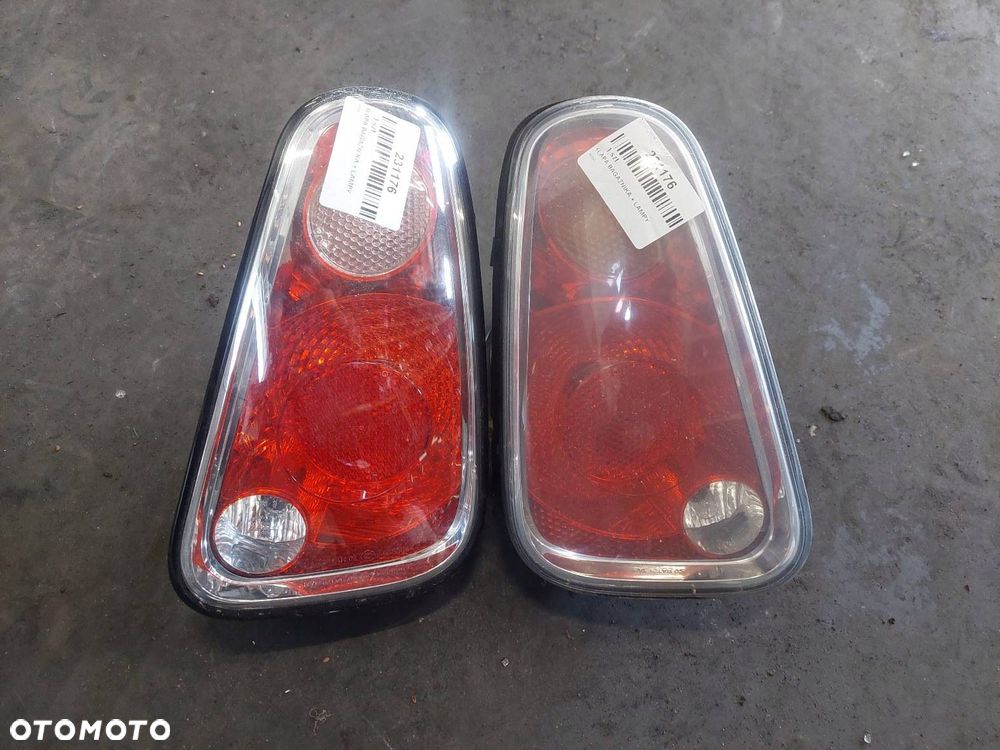 KLAPA BAGAŻNIKA + LAMPY MINI COOPER R50 900/7 PURE SILVER - 2
