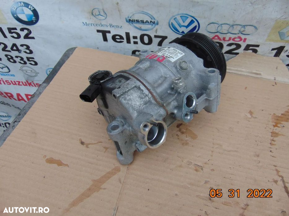 Compresor clima VW T Cross 1.6 Polo Arteon Skoda octavia Tiguan 2.0 Se - 2