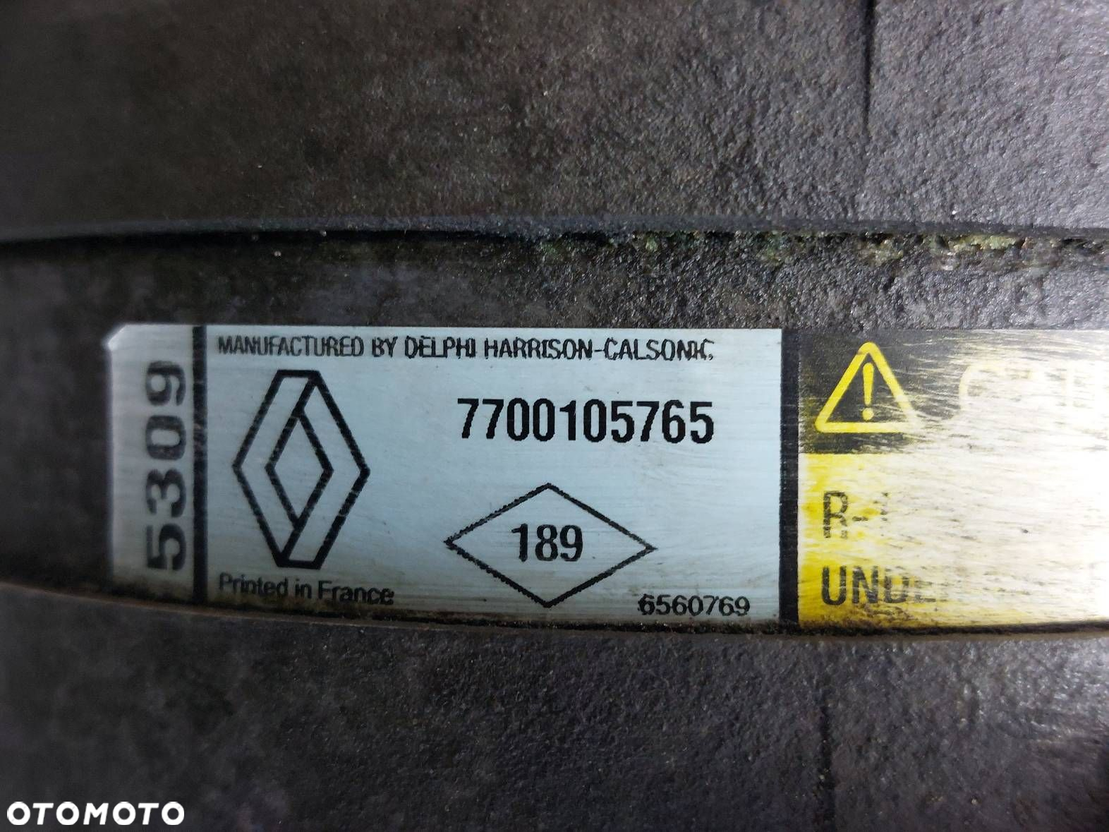 SPRĘŻARKA KOMPRESOR KLIMATYZACJI SCENIC I 2.0 16V RX4 7700105765 - 2