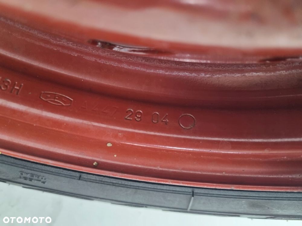 KOŁO DOJAZDOWE Lancia Fiat Panda 135/80 B13 R13 4x98 dojazdówka 4.50BX13H - 6