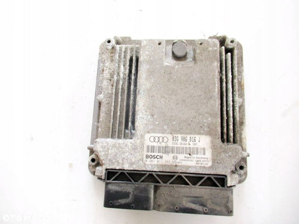 AUDI A3 8P 1.9 TDI MODUŁ STEROWNIK SILNIKA 03G906016J - 2