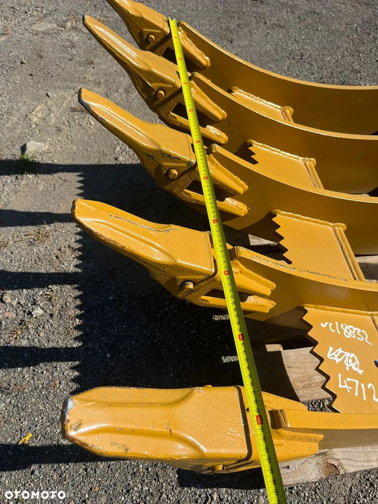 Łyżka grabiąca ażurowa przesiewowa sortująca grabie rejki do CAT 320 do korzeni kamieni do wyrównywania grabienia do koparki szerokość 105cm fi80mm. NOWA!!! - 8