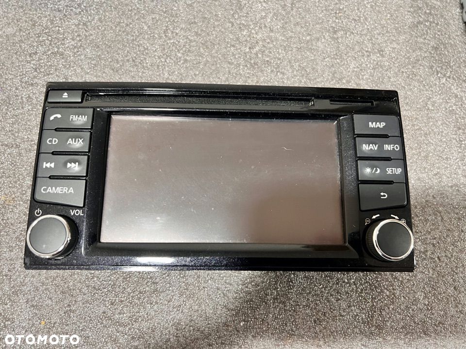 NISSAN PULSAR JUKE MICRA WYŚWIETLACZ 7612033118 7612033119 PANEL EKRAN - 1