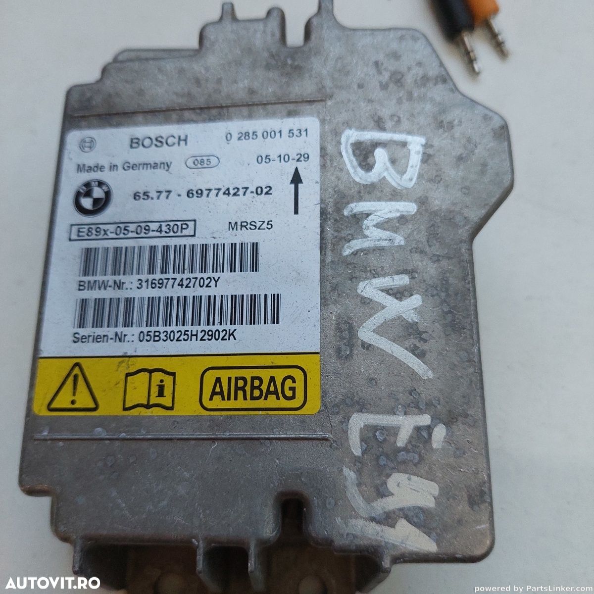 Calculator airbag BMW 1 Convertible (E88) [ 2008 - 2013 ] - 1