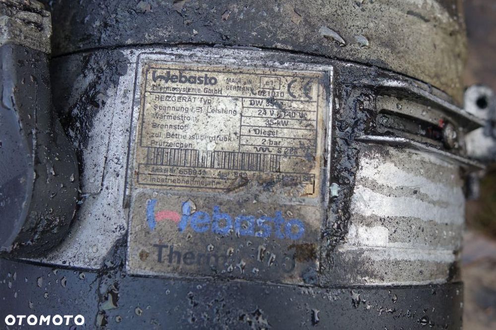 OGRZEWANIE POSTOJOWE 35KW DW350 WEBASTO THERMO 300 DW350 - 3