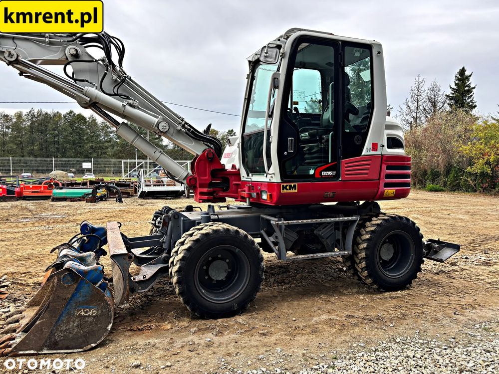 Takeuchi TB295W KOPARKA KOŁOWA 2018R. | KOMATSU PW 98 110 TEREX 85 110 - 17