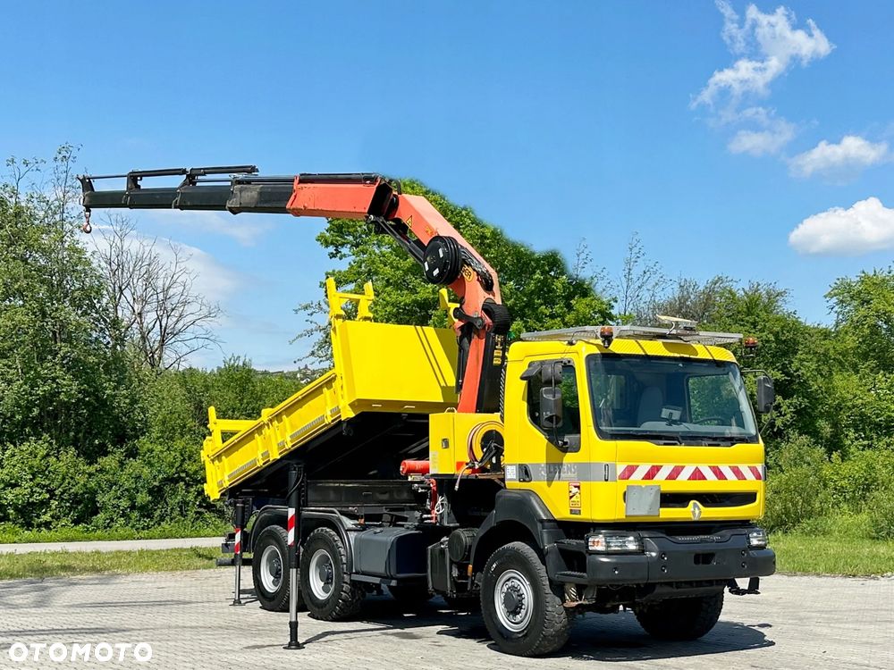 Renault KERAX 370 DCI * PALFINGER PK 30002 C + PILOT + BORDMATIC * 6x6 - 2