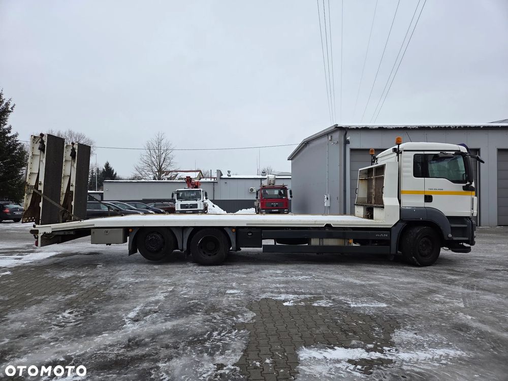 MAN TGS 26.400 6x2-4 LL - Pomoc drogowa hydrauliczne najazdy samochód specjalny po przewozu maszyn budowlanych podnośników koszowych zwyżek pojazdów i innych THORRY ZANNER - 4