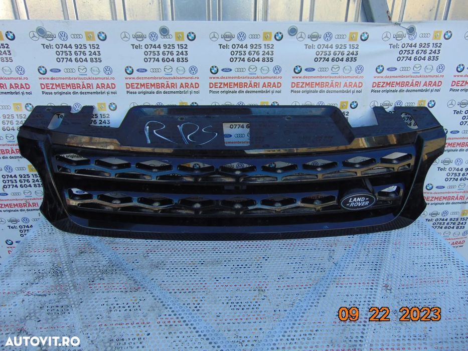 grila fata Range Rover Sport l494 2013-2018 grila centrala bara intre - 1