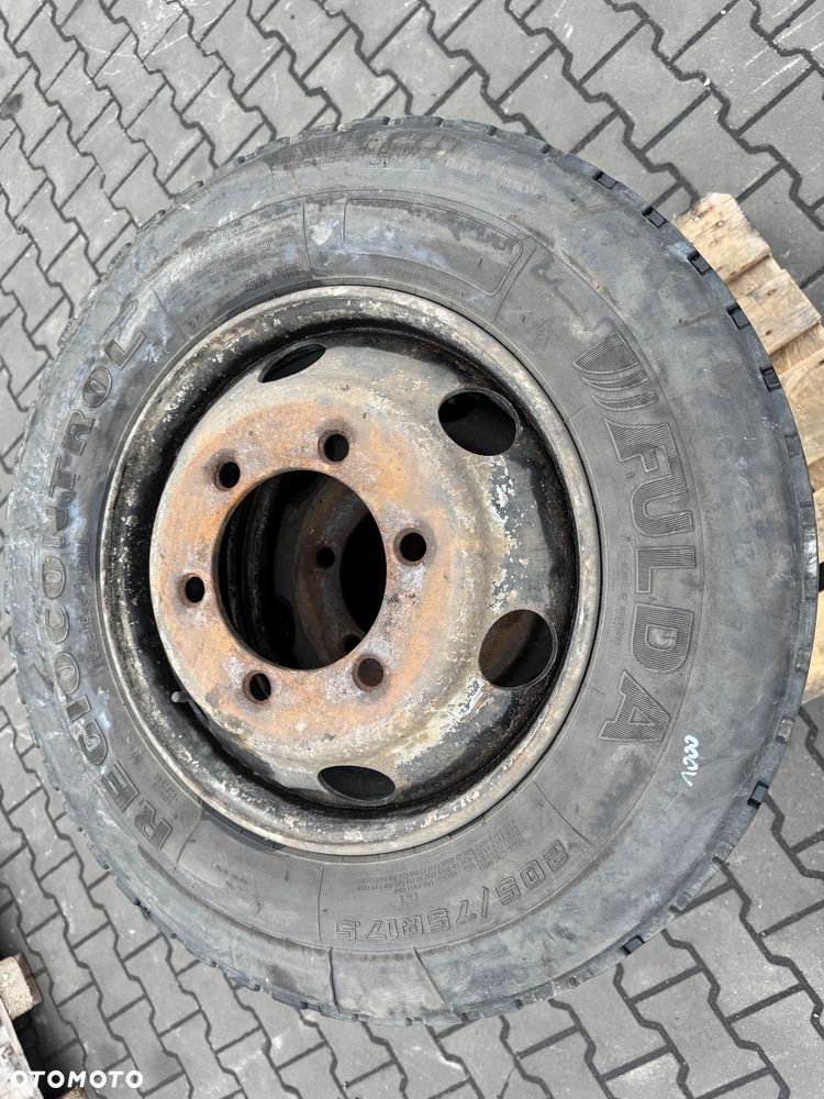 Komplet 4 kół, felga, opony Fulda 205/75 R17,5 - 1