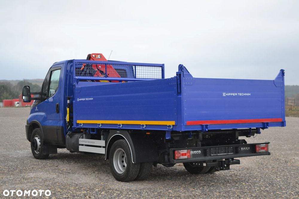 Iveco 72-180 72C18 Nowy 3-stronny WYWROT Kiper Wywrotka Żuraw HDS HC 45A2 SALON PL - 24