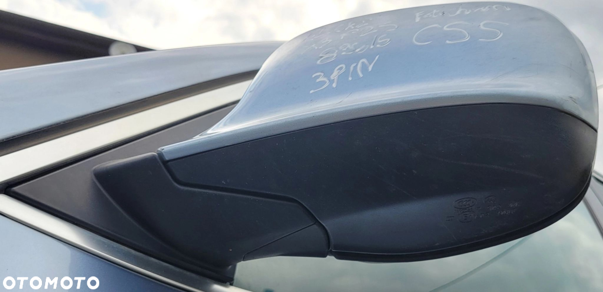 LUSTERKO LEWE BMW X3 F25 896 BLUEWATER POD FOTOCHTOM 3PIN EL SKŁADANE UK - 2