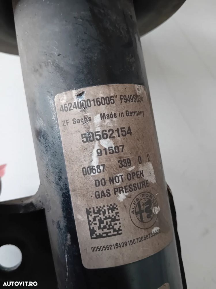 Ansamblu Telescop Amortizor Arc Flansa Electric Fata Alfa Romeo Stelvio 50562154 50562155 Import - 7