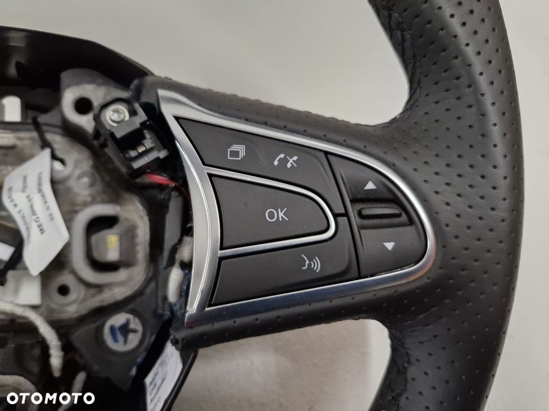 RENAULT KADJAR KIEROWNICA SKÓRA MULTIFUNKCJA BLACK EDITION 484006578R - 2