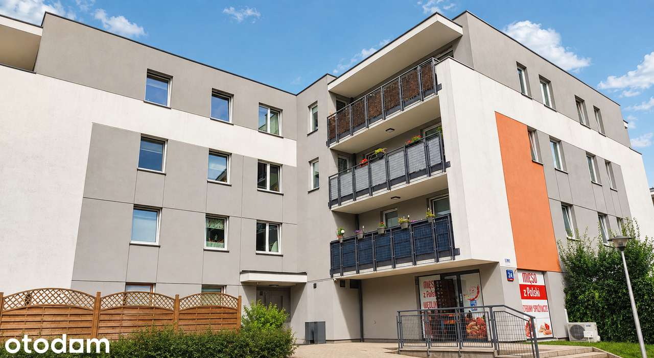 Klimatyczne mieszkanie z dużym balkonem i garażem