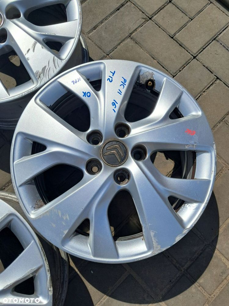 citroen c4 picasso ii felgi aluminiowe 16" 5x108 et47 9677089777 - 11