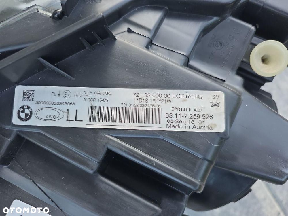 BMW 3 F30 F31 Lampa prawa przód Bi-Xenon Led 6311-7259526 - 13