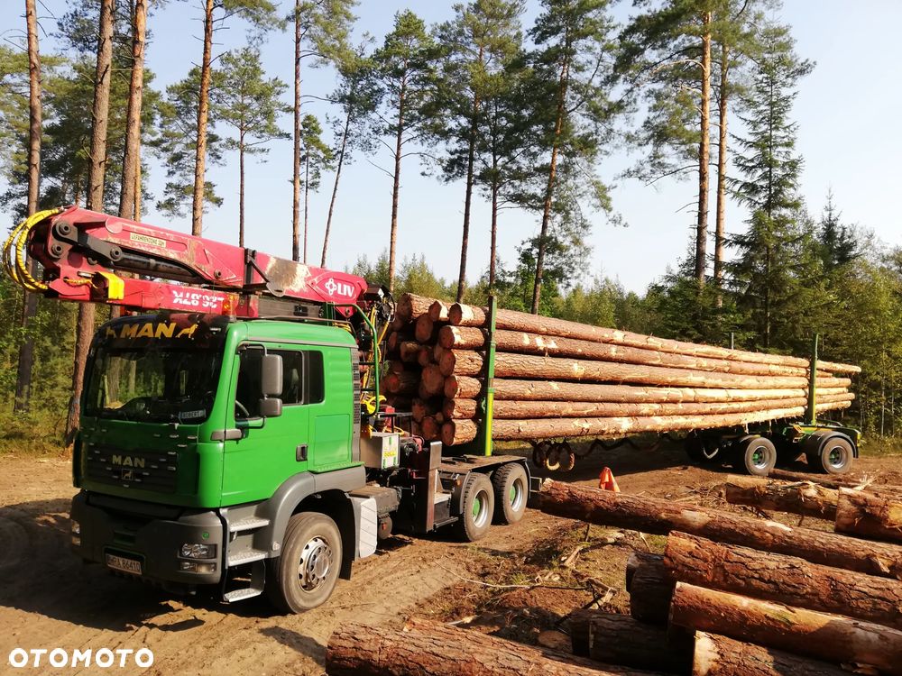 MAN TGA 26.480 6x4 do dłużycy, drewna, lasu - 20