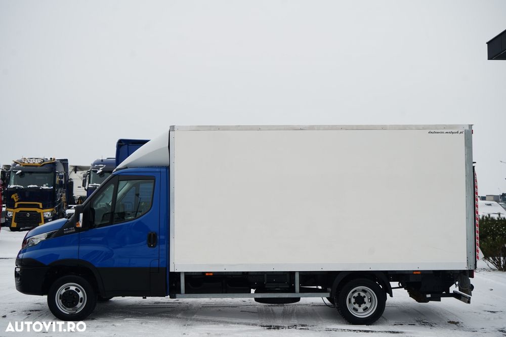Iveco DAILY 35-160 / CONTAINER 4.2 M / LIFT - 750 kg / TWIN GVWR: 3500 KG - 6