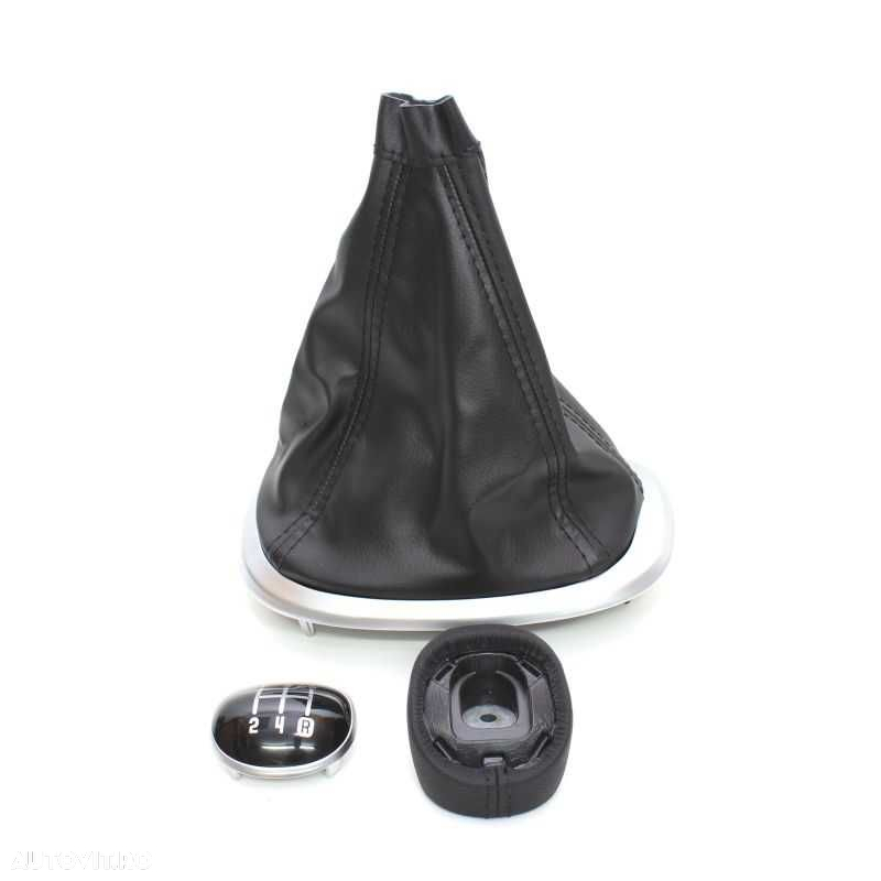 Nuca piele Fiat 500L cu manson schimbator - 6