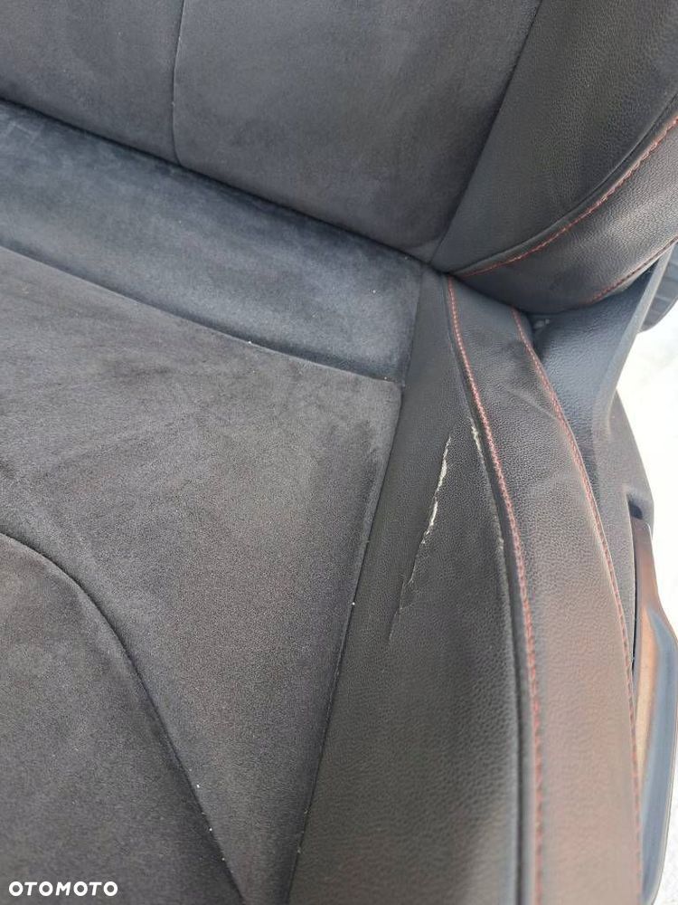 Seat Leon 5F FR Fotele Kanapa Komplet SKÓRA ALCANTARA BOCZKI DRZWI - 8