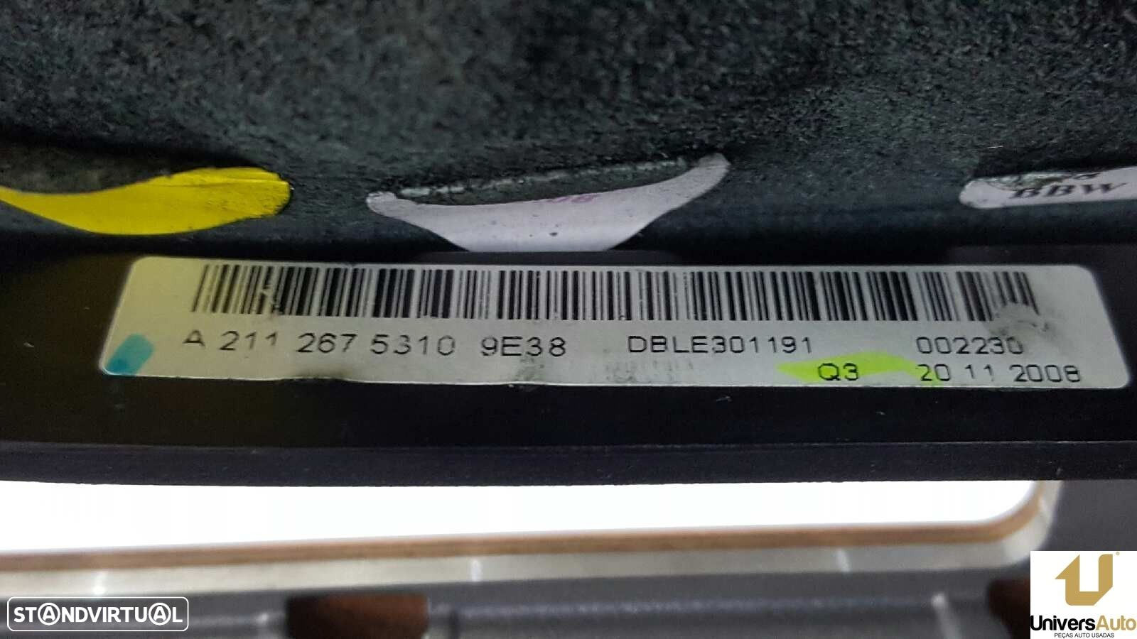 TAPA DA ALAVANCA DE MUDANÇA MERCEDES CLASE E (W211) FAMILIAR 280 T CDI (211.220) - 3