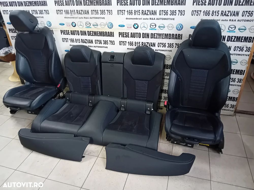 Interior Complet BMW Seria 4 G22 G23 – Scaune Piele + Alcantara – Original – Arad - 8