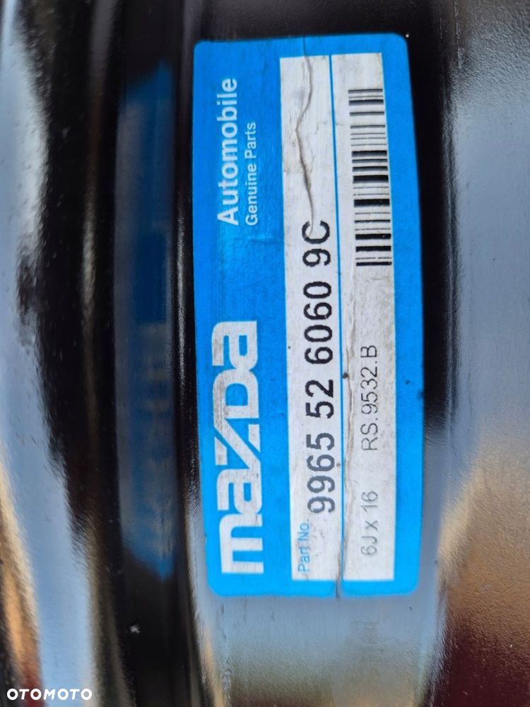 FELGI STALOWE 16 MAZDA 3 5 6 MPV CX30 CX3 CX5 ET50 CZUJNIKI - 12