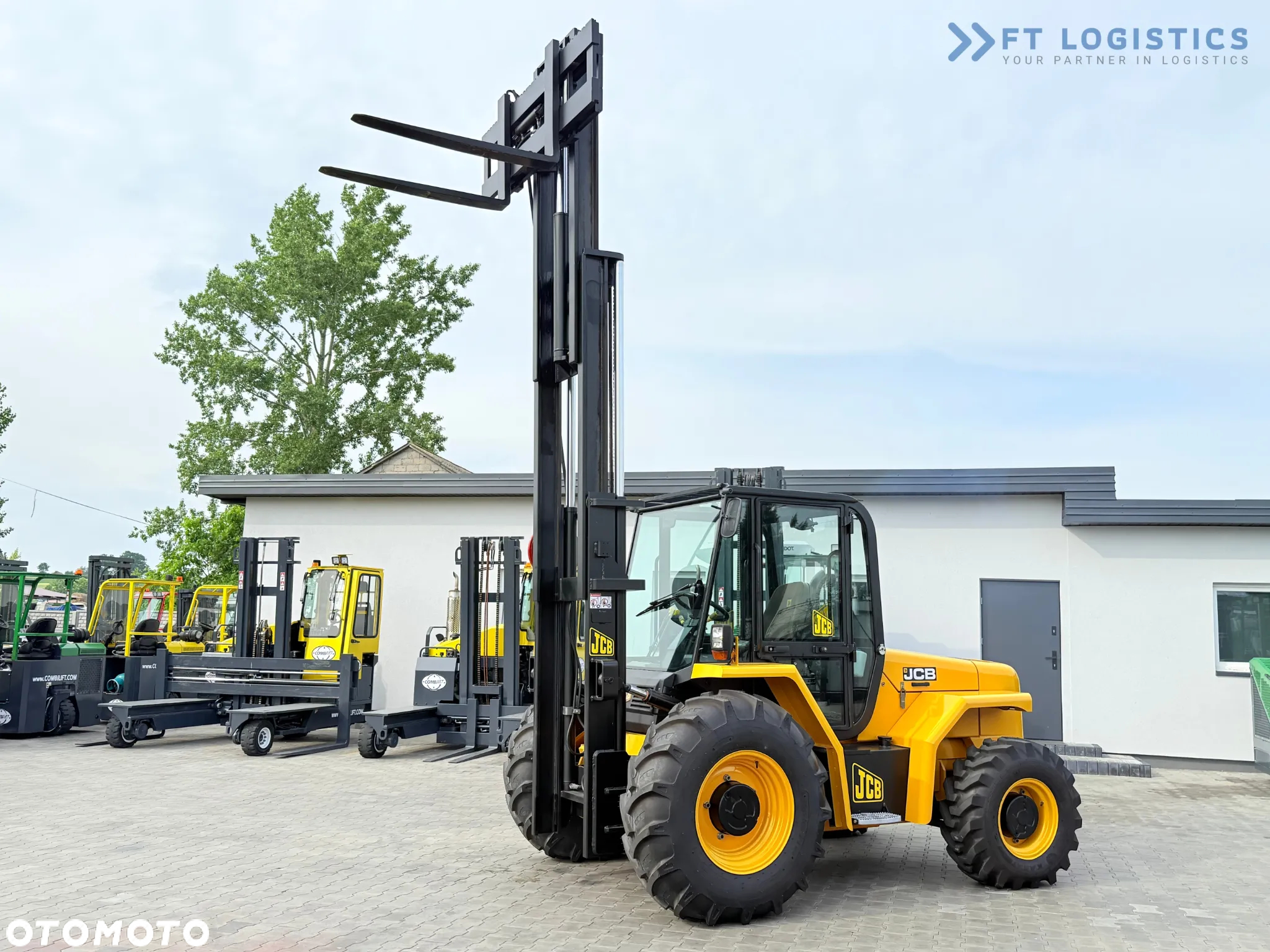 JCB 940 / DIESEL / TRIPLEX 4500MM / POZYCJONER / PRZESÓW WIDEŁ / 4T / NOWE OPONY / JAK NOWY - 27
