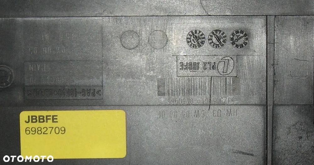 6982709 moduł komfortu skrzynka BSI BMW E90 - 2
