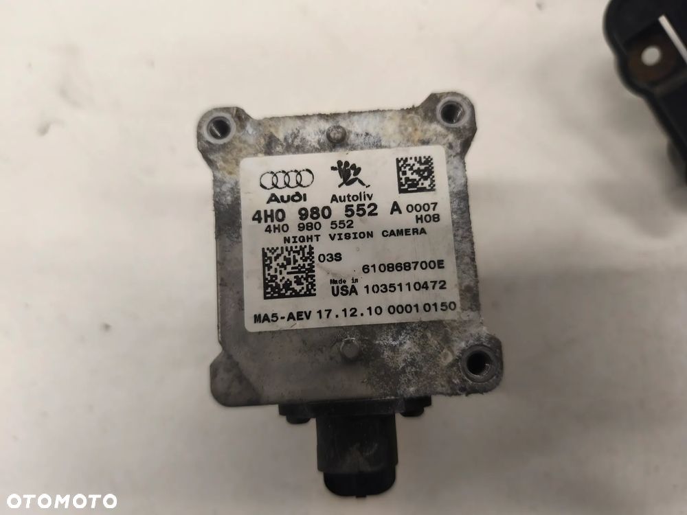KAMERA NOKTOWIZOR NIGHT VISION SPRYSKIWACZ 4H0980552A AUDI A6 C7 A7 A8 D4 - 2