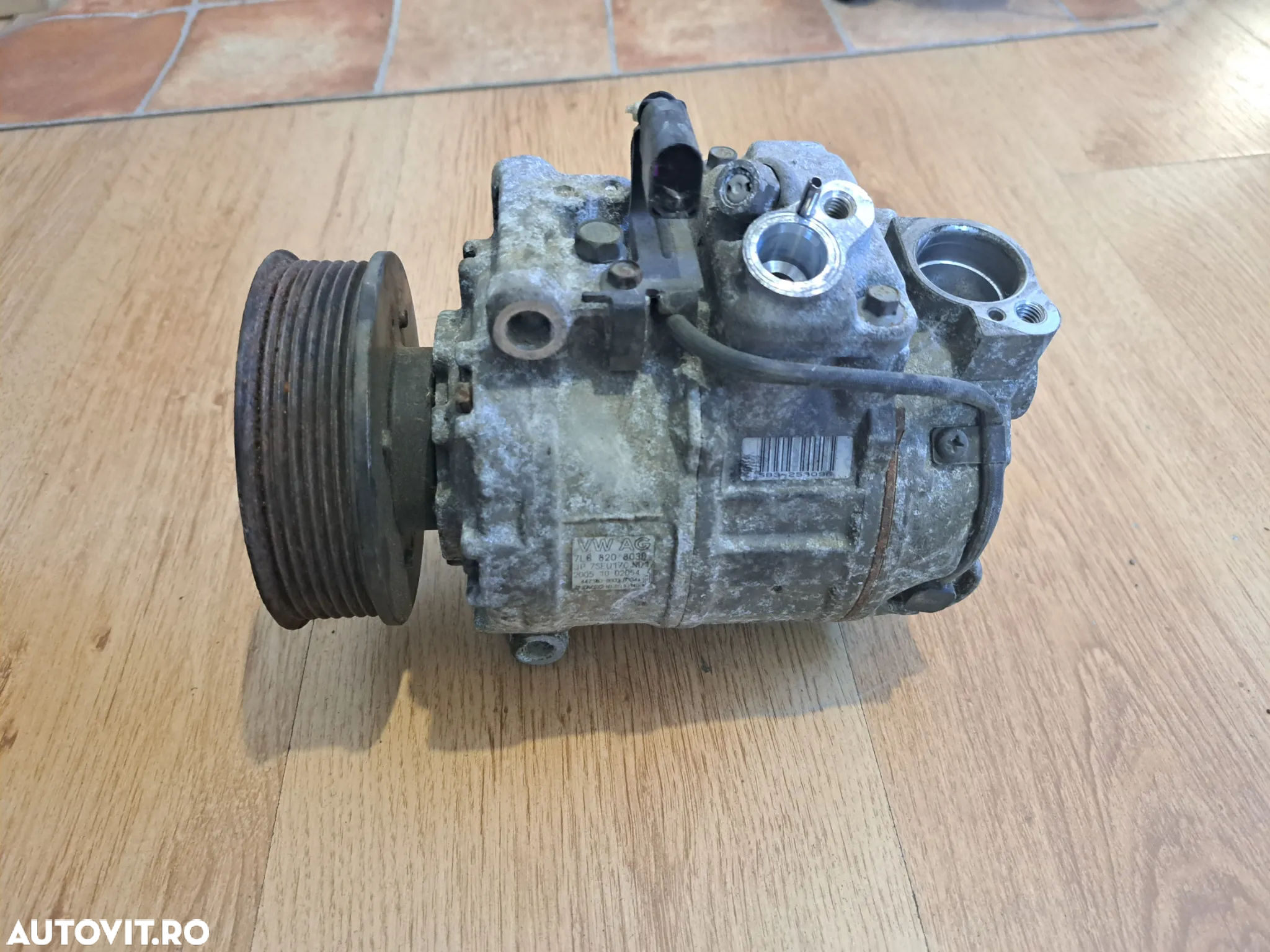 Compresor clima aer conditionat climatizare climatronic VW Touareg Audi T7 Q7 Porche Cayenne 3.6i 3.2i 3.0fsi 3.6fsi - 7