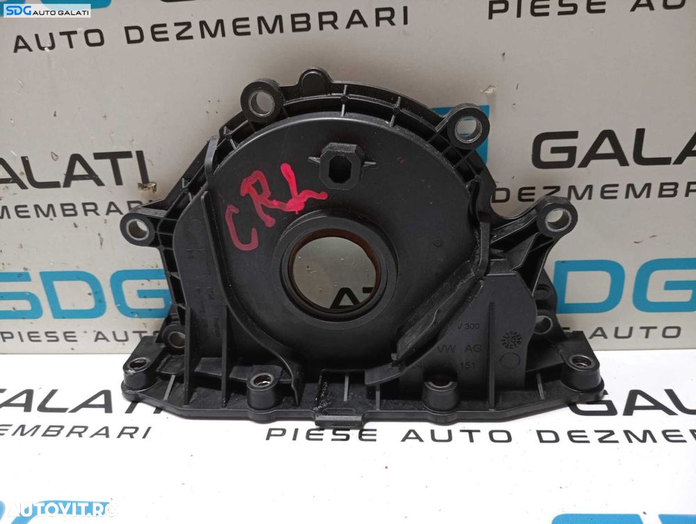 Capac Flansa Simering Vibrochen Arbore Cotit Skoda Yeti 2.0 TDI 2014 - 2018 Cod 04L103151 [M6068] - 1