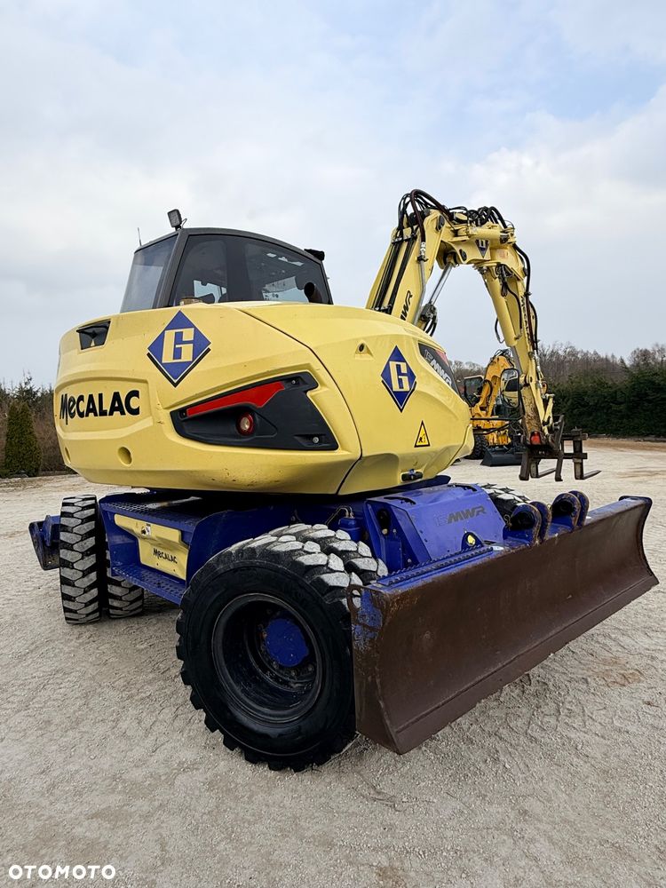 Mecalac Koparka 14 ton MECALAC 15 MWR koparko-ładowarka 3 łyżki widły 1 wł Centr.smarowanie Opony na BLIŹNIAKU 80%Camso ładowarka 714 12MTX 4x4 skrętne KLIMA kabina Premium silnik 146KM DEUTZ szybka 35km/h - 26