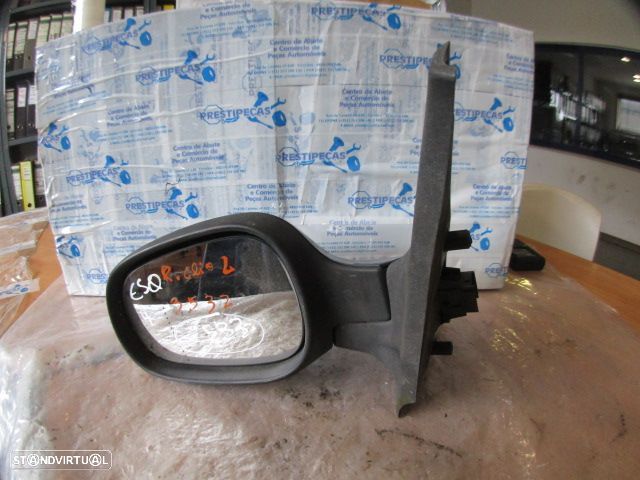 Espelho ESP2533 RENAULT CLIO 2 FASE 2 2001 1.5DCI 65CV 3P PRETO ESQ ELETRICO 5 PINOS - 1