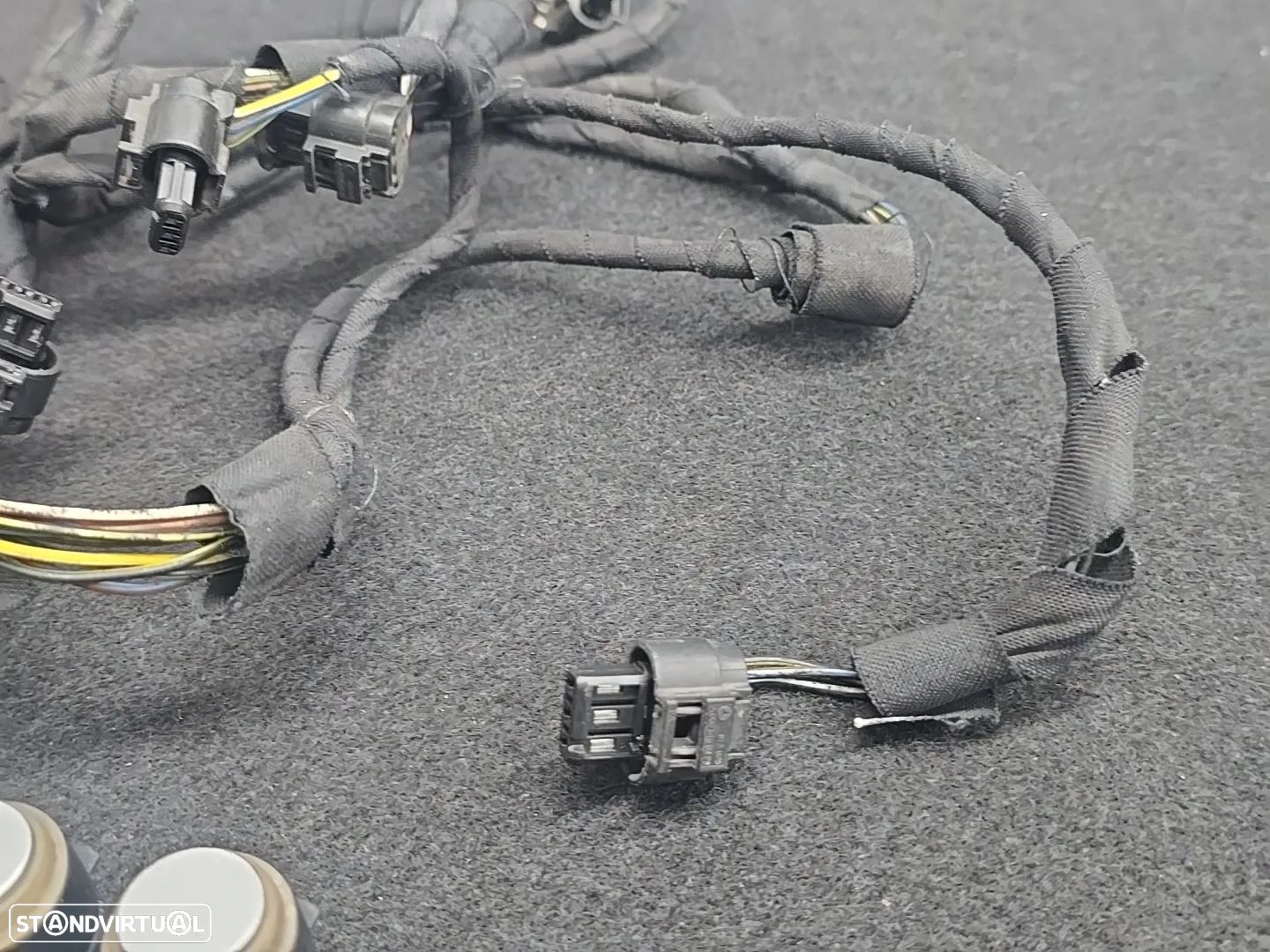 Sensores de estacionamento PDC Com cablagem conjunto kit originais para mercedes w221 S class 2006- - 6