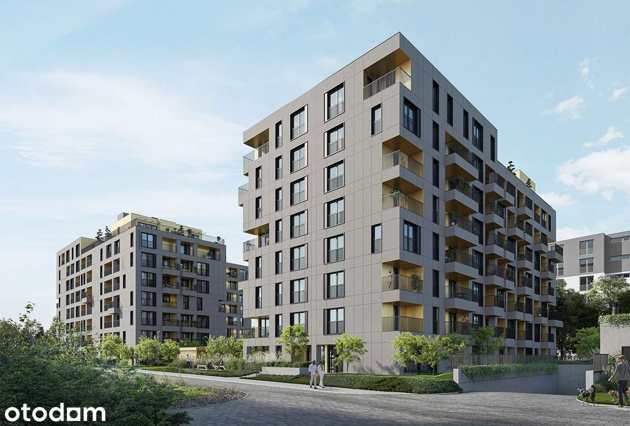2-pokojowe mieszkanie 42m2 + loggia