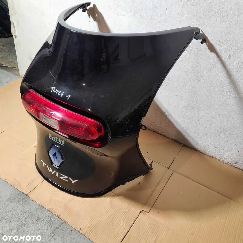 renault twizy zderzak tył lampa osłona dachu klapa - 2