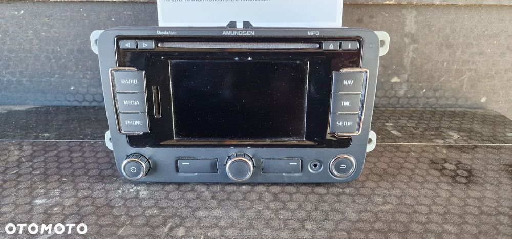 RADIO NAWIGACJA NAVI SKODA Superb II Roomster Fabia II 3T0035191A - 2