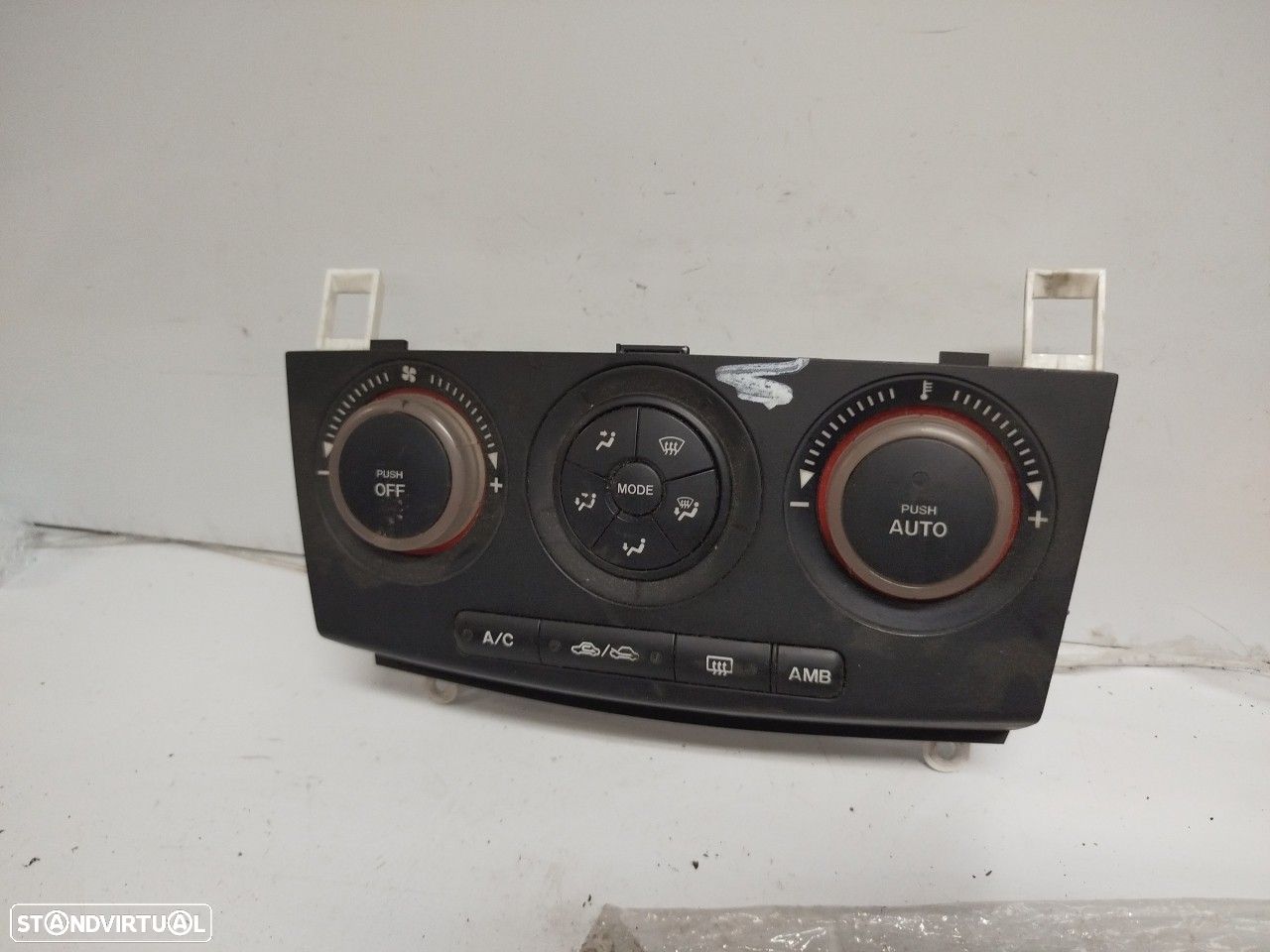 Display Do Ar Condicionado Mazda 3 (Bk) - 1