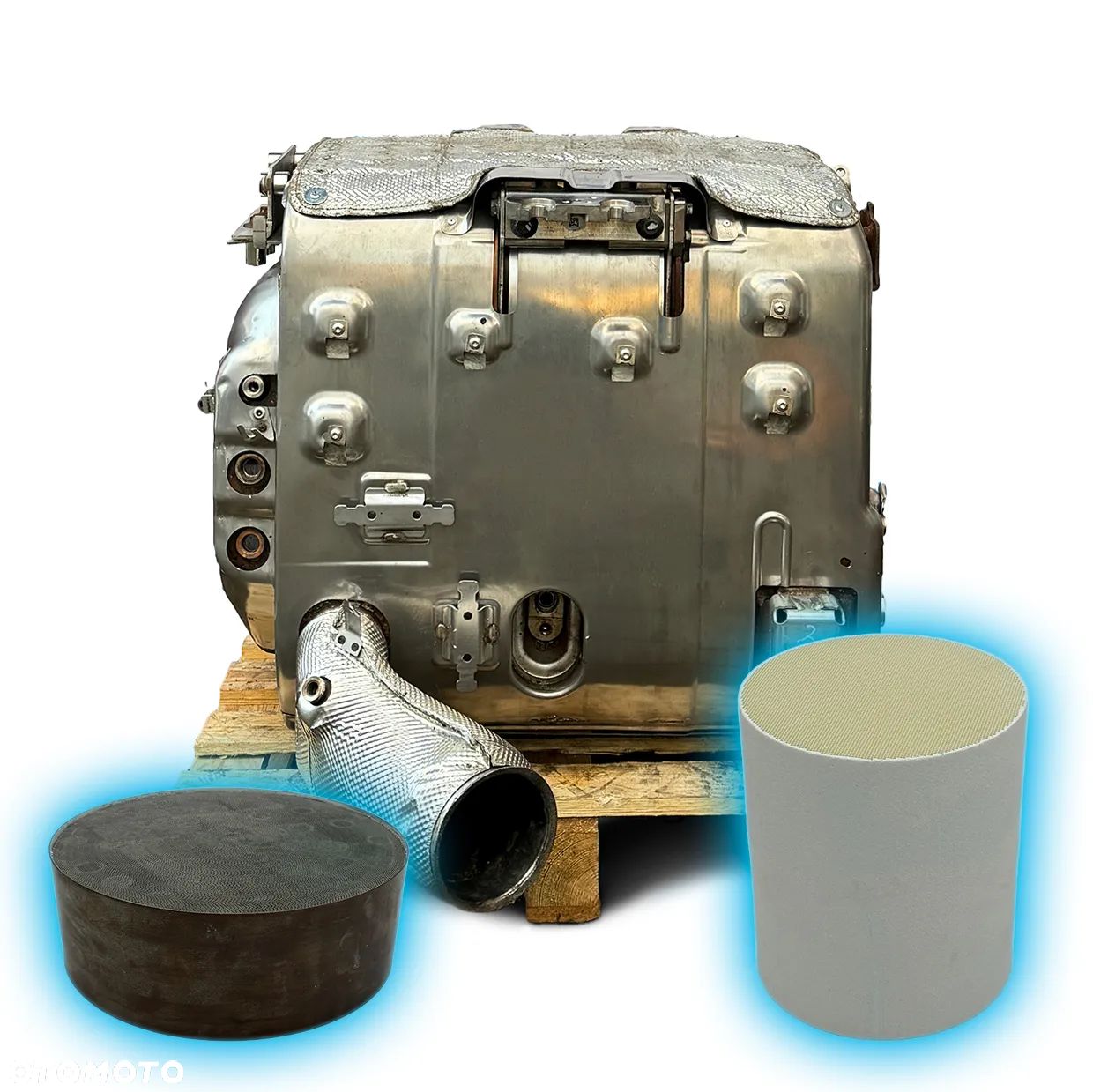 KATALIZATOR Z NOWYMI FILTRAMI SCR i DOC, DAF 106 POLIFT EURO 6, 2140970, 2188247, 2232841, 2300749 - 1