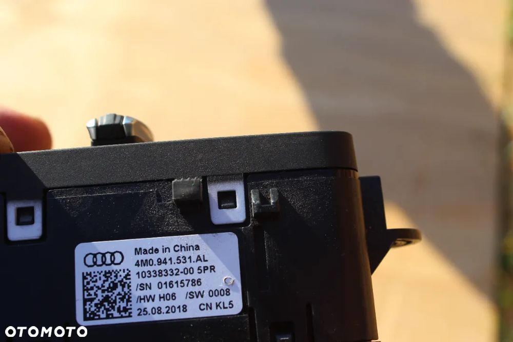 Przełącznik Świateł Audi Q7 A5 4M0941531AL USA 2019 - 4