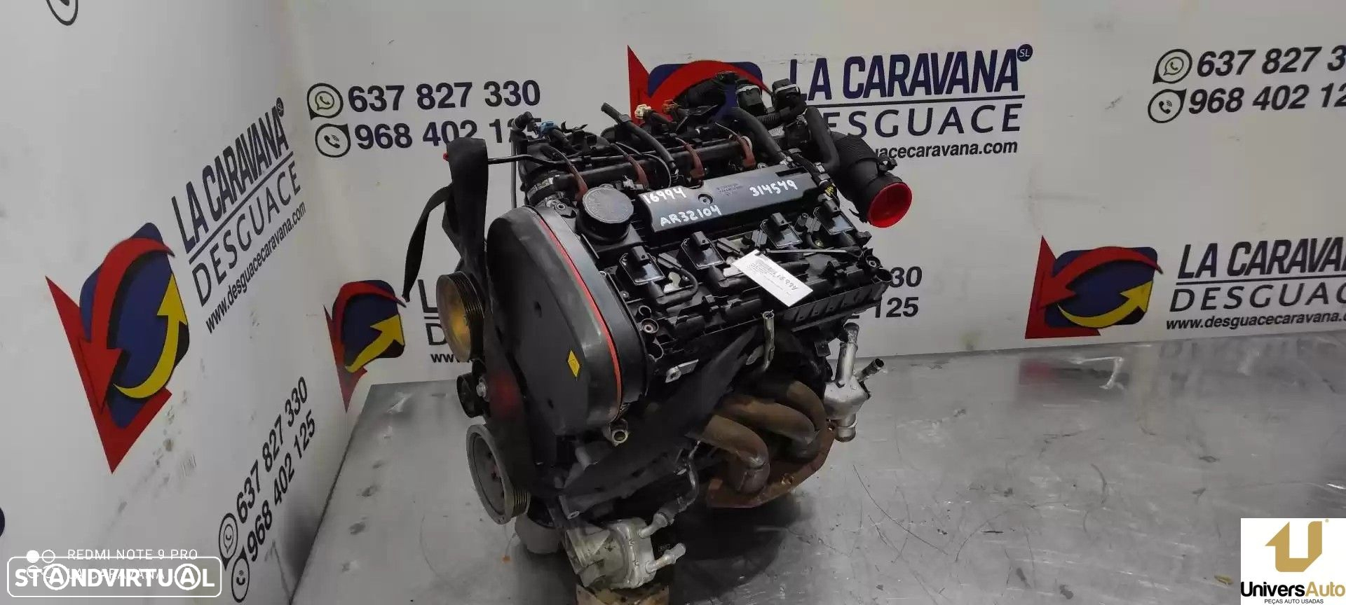 MOTOR COMPLETO ALFA ROMEO 147 2001 -AR32104 - 3
