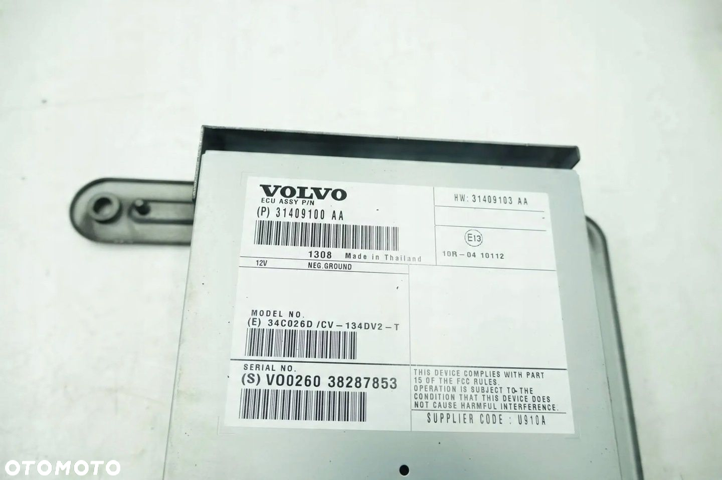 WZMACNIACZ RADIO AUDIO Volvo S60 XC60 31409100 - 2