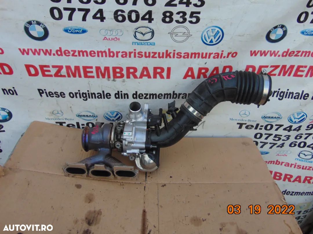 Turbina Dacia 1.3tce 7000km ca noua Duster Dokker Renault Captur Kadjar Koleos Megane 4 Scenic Niss - 1