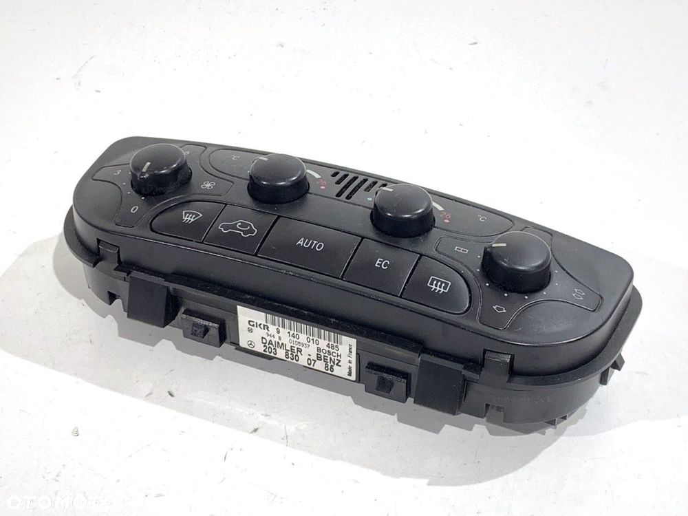 PANEL STEROWANIA NAWIEWU  MERCEDES-BENZ KLASA C coupe (CL203) 2001 - 2011 C 220 CDI (203.706) 105 kW - 2