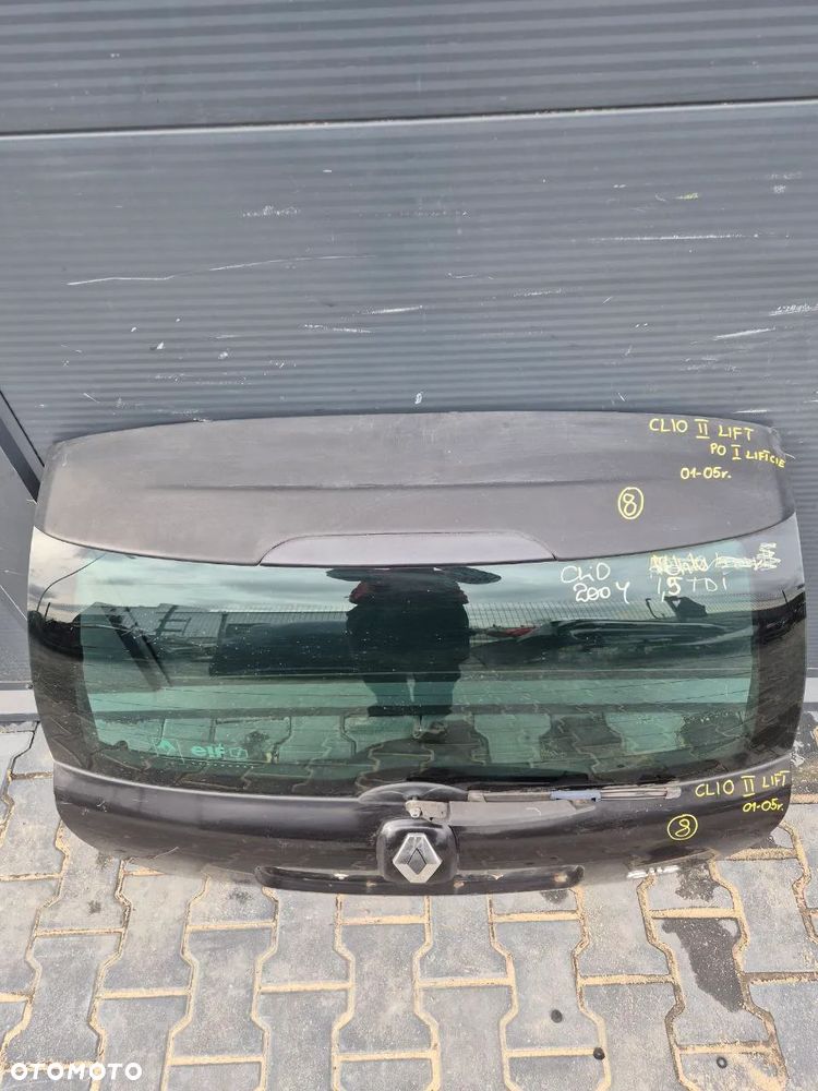 KLAPA SZYBA, TYLNIA, TYŁ RENAULT CLIO II 2 - 23